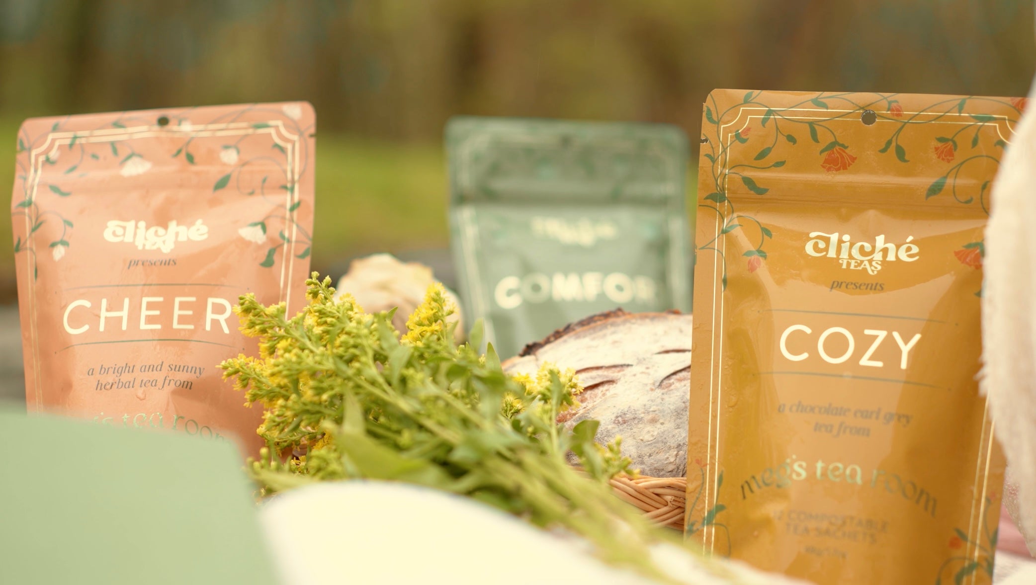 Cheer - Sunny Herbal Tea Sachets – Cliché Teas